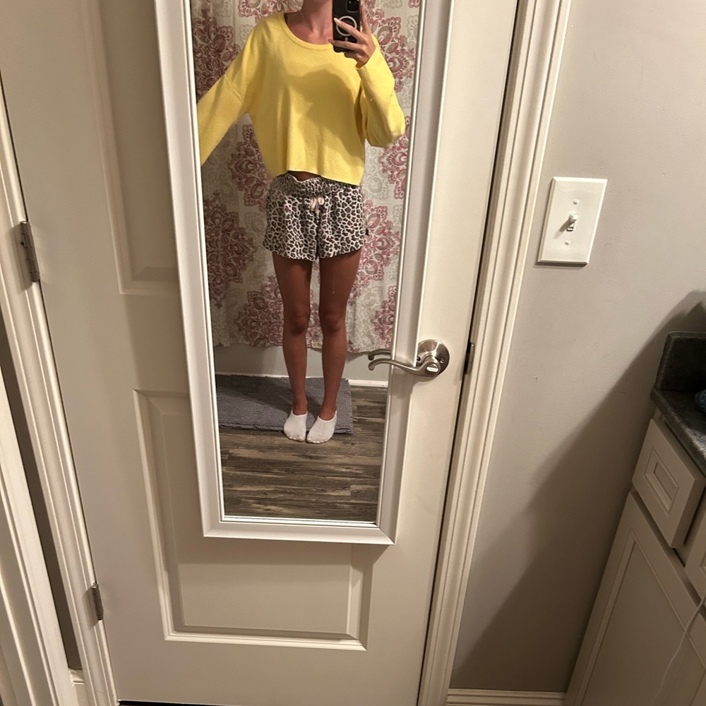 cropped forever 21 sweater